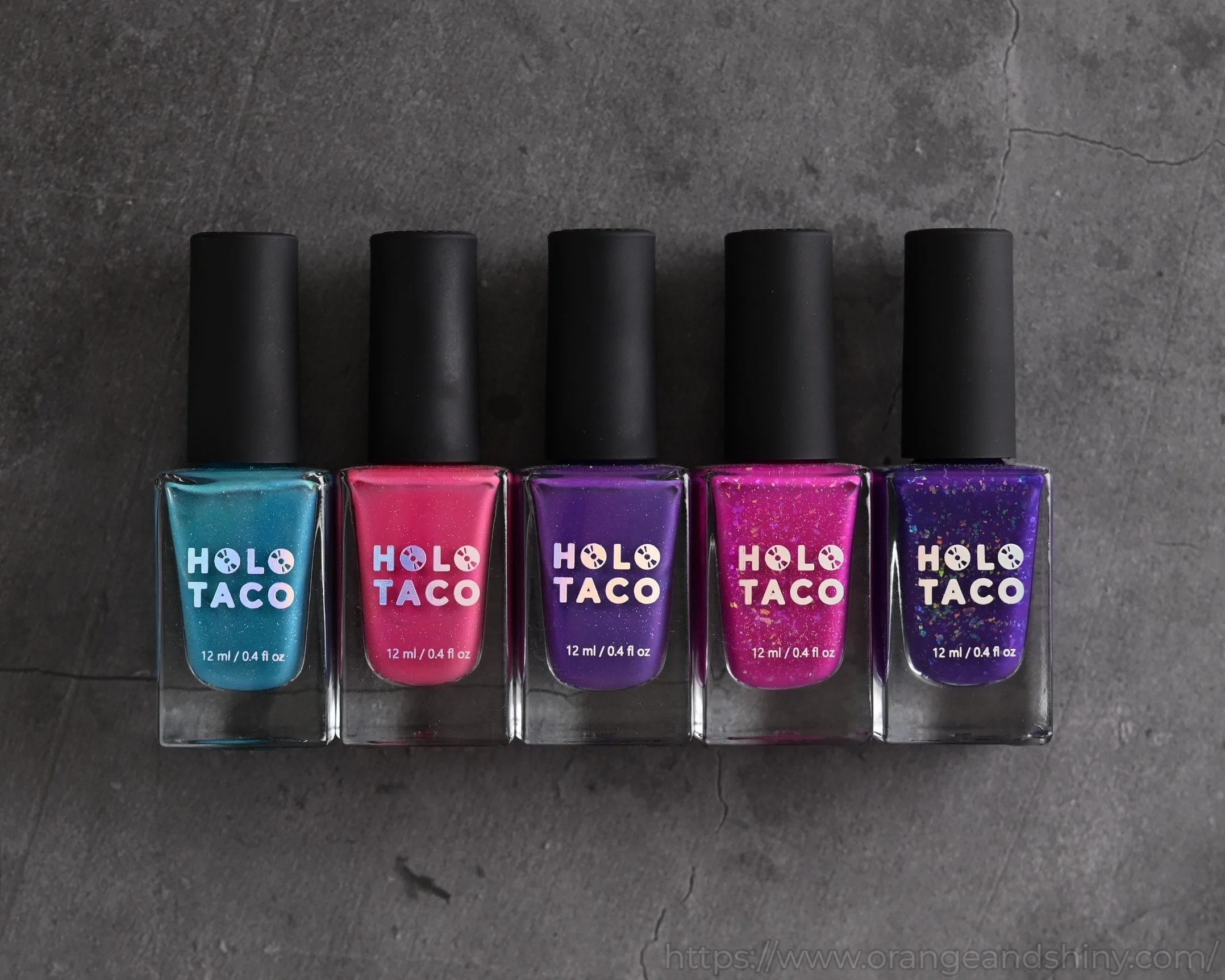 Holo Taco Mixed Emotions Collection — Orange & Shiny